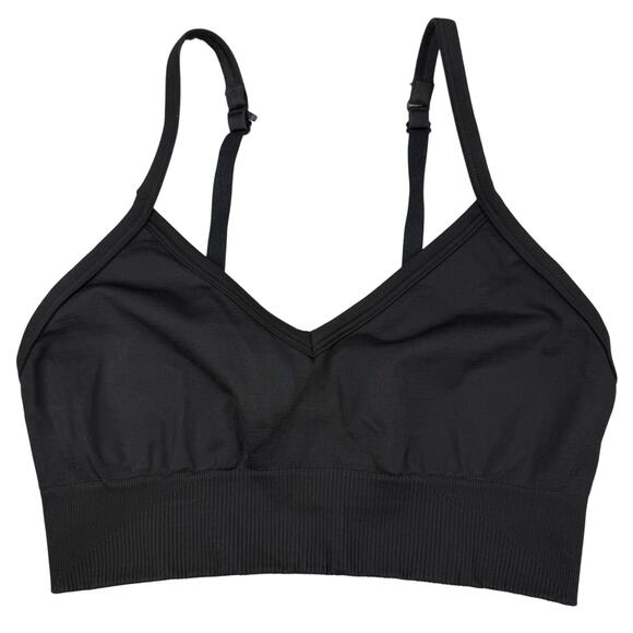LULULEMON Ebb to Street C/D Cup Size 6 Black - Picture 2 of 5